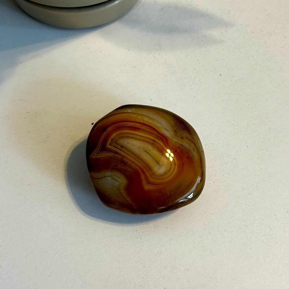 Polished Silk Agate Stone - Picture 3 of 7